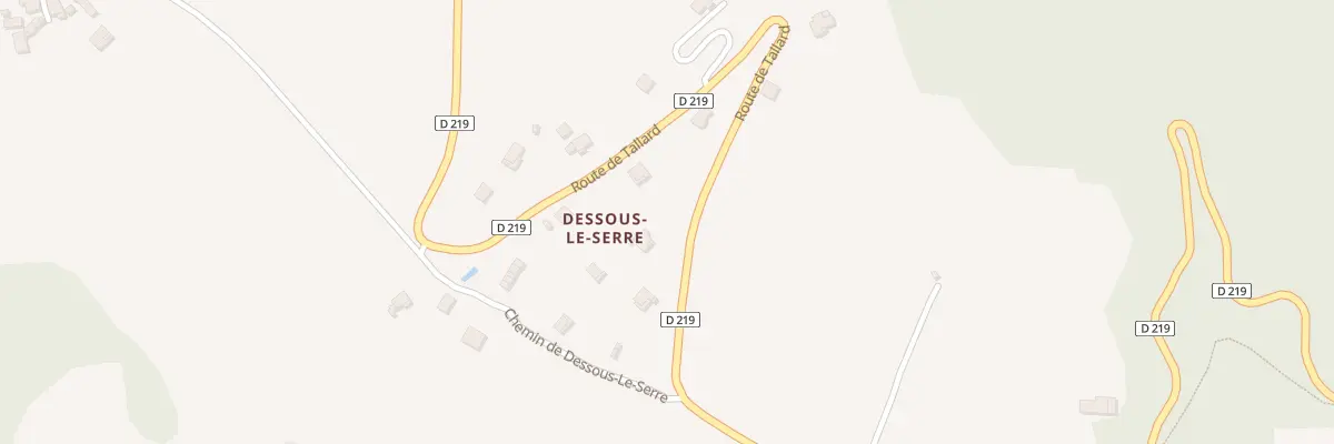 Plan du 5242 Dessous Le Serre à Sigoyer