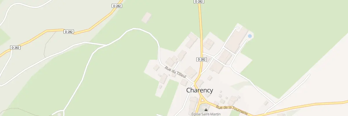 Plan du 1 Imp de la Tour à Charency