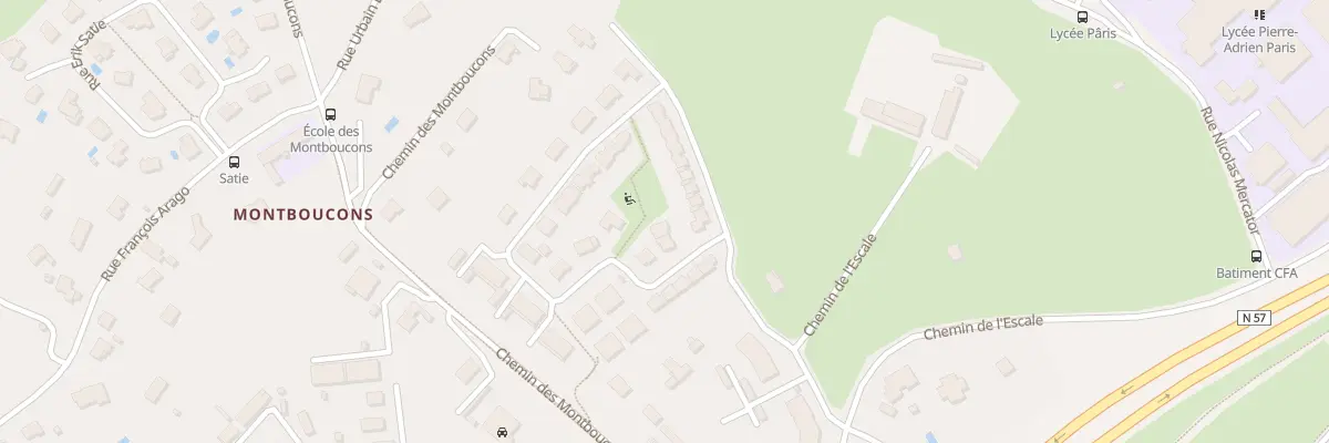 Plan du 2A Rue Jean Simon Berthélemy à Besançon