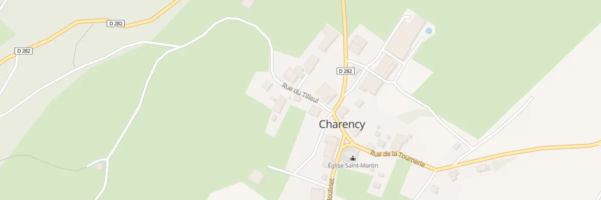 Plan du 3 Rue du Tilleul à Charency