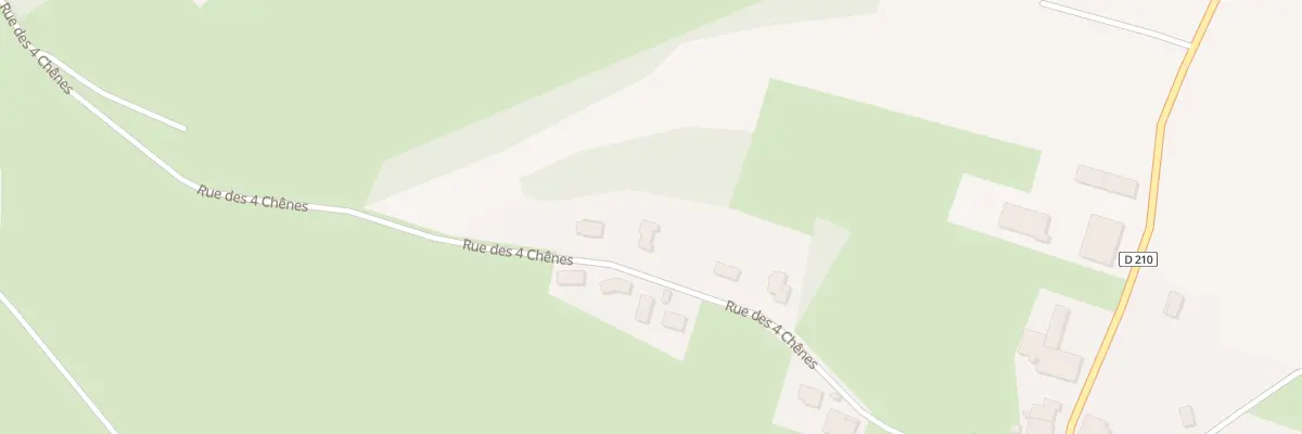 Plan du 10 Rue des 4 Chênes à Recologne-lès-Rioz