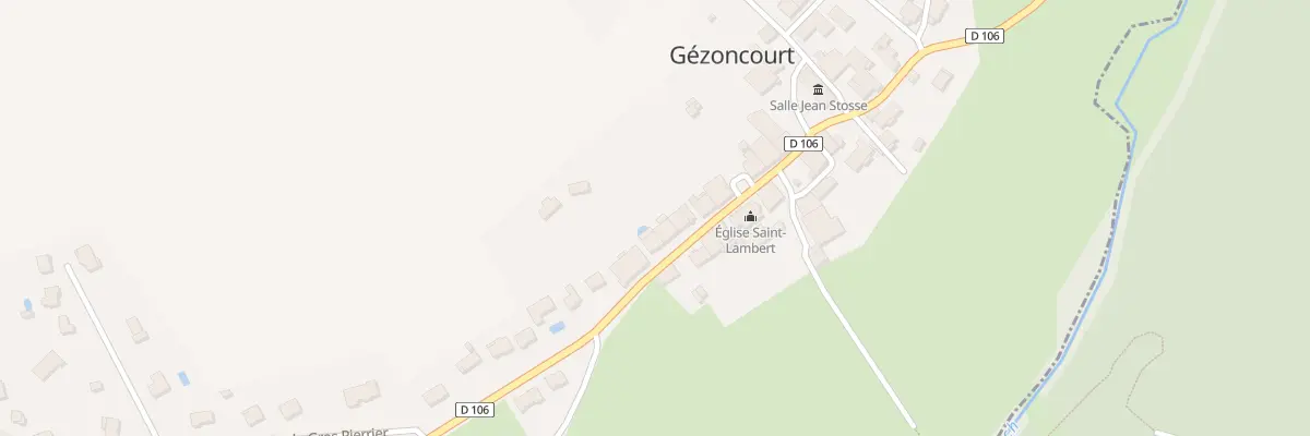 Plan du 18 Rue de la Petite Suisse à Gézoncourt