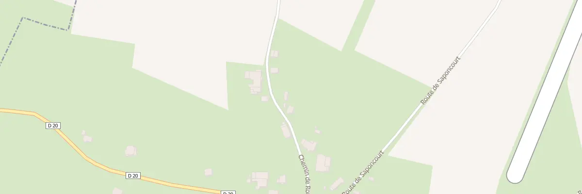 Plan du 12 Che de Roussey à Venisey