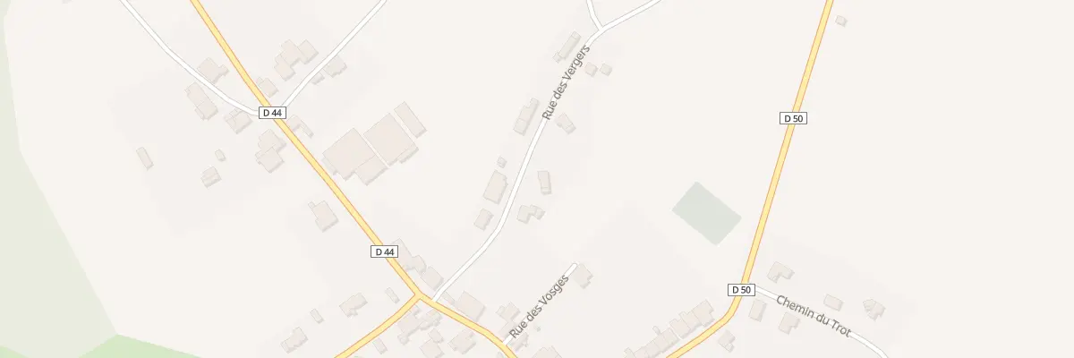 Plan du 4 Rue des Vergers à Vougécourt