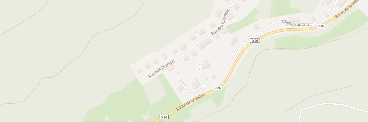 Plan du 41 Rue des Chamois à Morbier