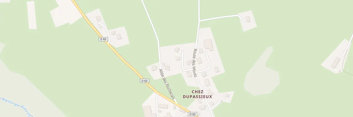 Plan du 235 Rte des Monts à Chainaz-les-Frasses