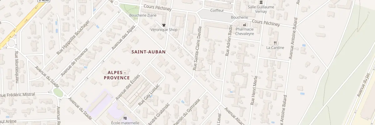 Plan du 8 Av Alsace Lorraine à Château-Arnoux-Saint-Auban