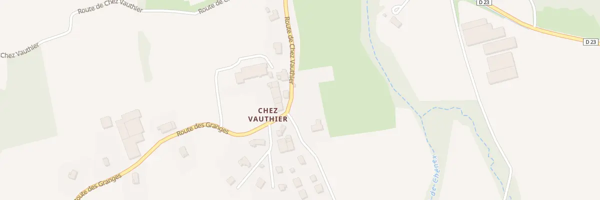 Plan du 5000F Rte de chez Vauthier à Chênex