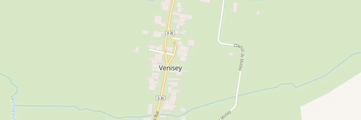 Plan du 24 Grande Rue à Venisey
