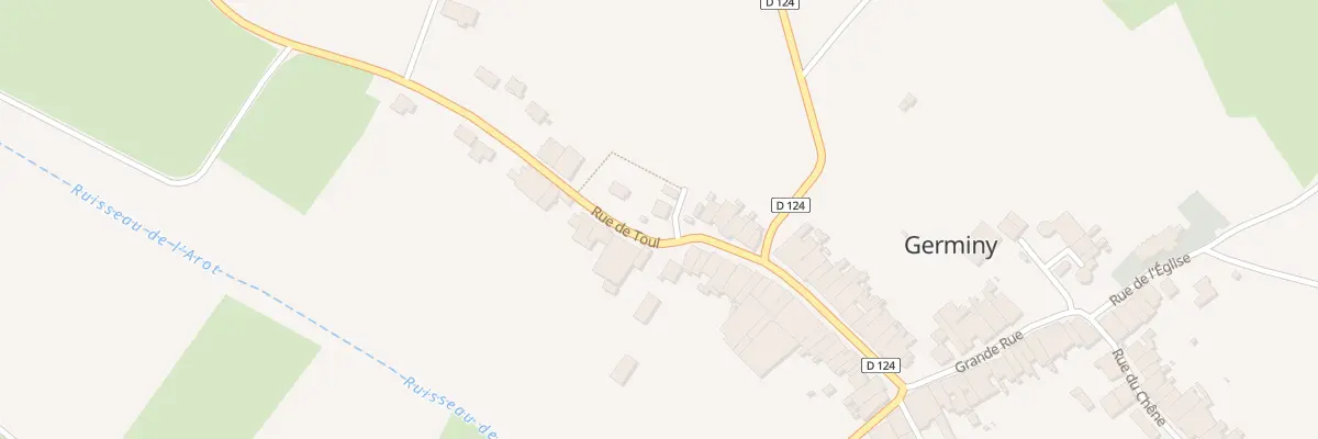 Plan du 9 Rue de Toul à Germiny