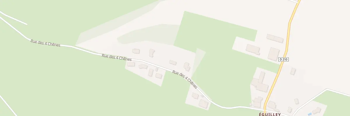 Plan du 8 Rue des 4 Chênes à Recologne-lès-Rioz