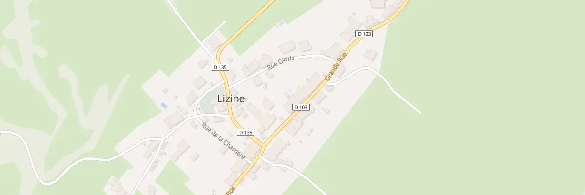 Plan du 20 Grande Rue à Lizine