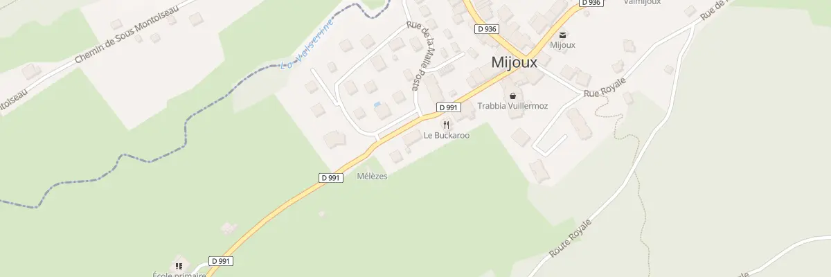 Plan du 5154 Rue Le Val Mijoux à Mijoux