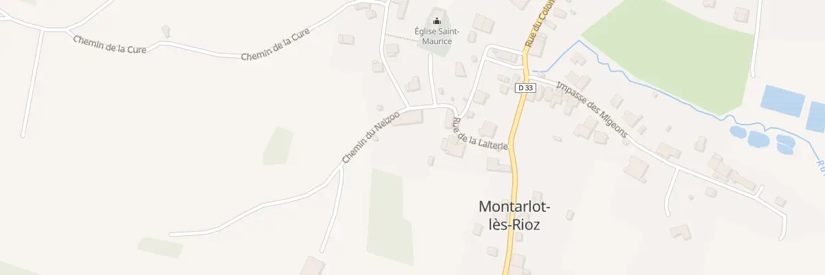 Plan du 3 Rue de la Laiterie à Montarlot-lès-Rioz