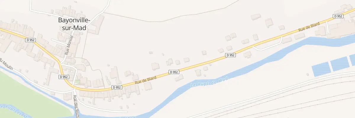 Plan du 27 Rue de Biard à Bayonville-sur-Mad