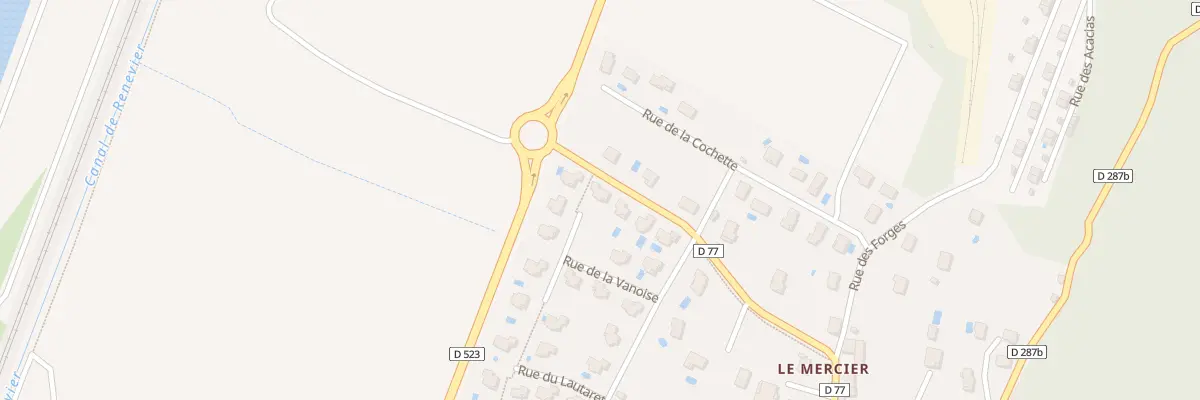 Plan du 134 Rue de la Vanoise au Cheylas