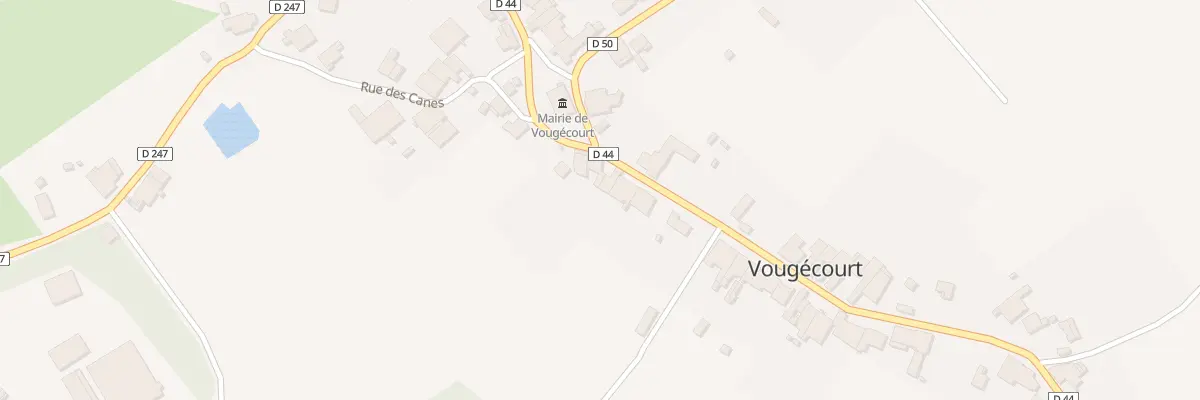 Plan du 6 Rue des Marronniers à Vougécourt