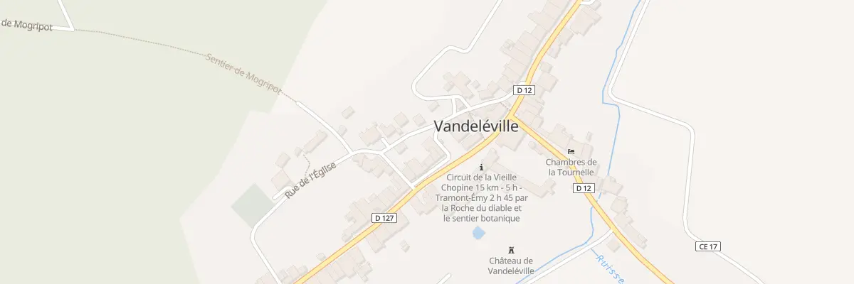 Plan du 2 Rue Saint-léger à Vandeléville