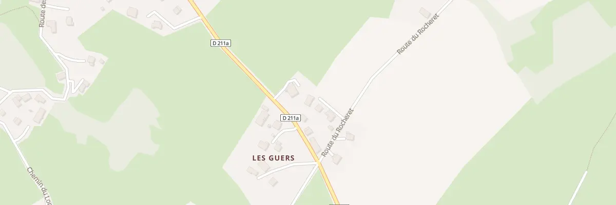 Plan du 51 Rte du Rocheret à Saint-Offenge