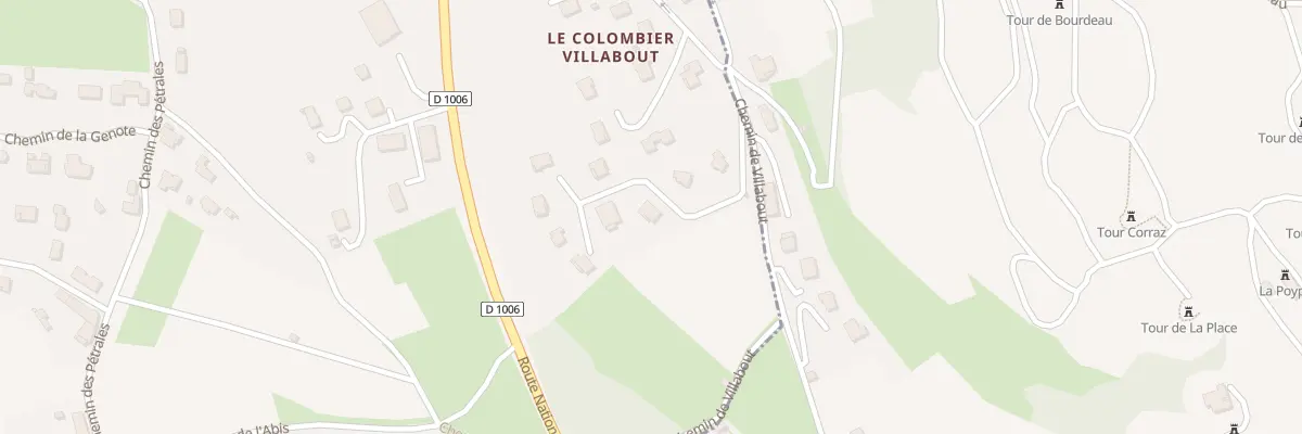 Plan du 53 Che de Villabout à Saint-Jeoire-Prieuré