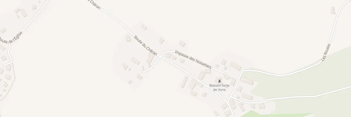 Plan du 9011 Vons à Marigny-Saint-Marcel