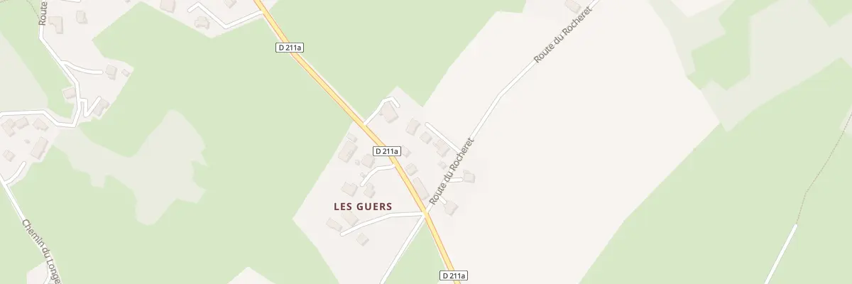 Plan du 55 Rte du Rocheret à Saint-Offenge