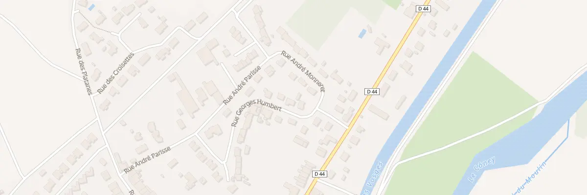 Plan du 6 Rue Georges Humbert à Corre