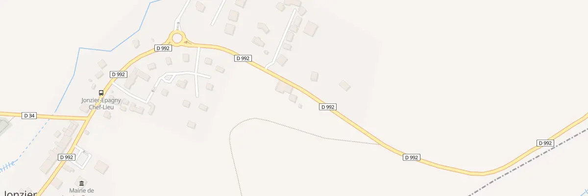 Plan du 250 Rte du Long Perrier à Jonzier-Épagny