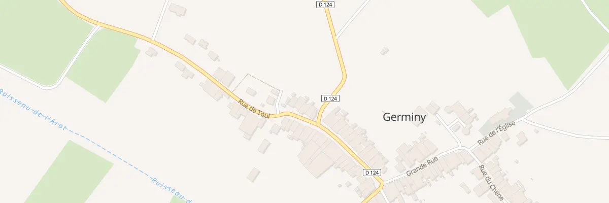 Plan du 5 Rue de Toul à Germiny