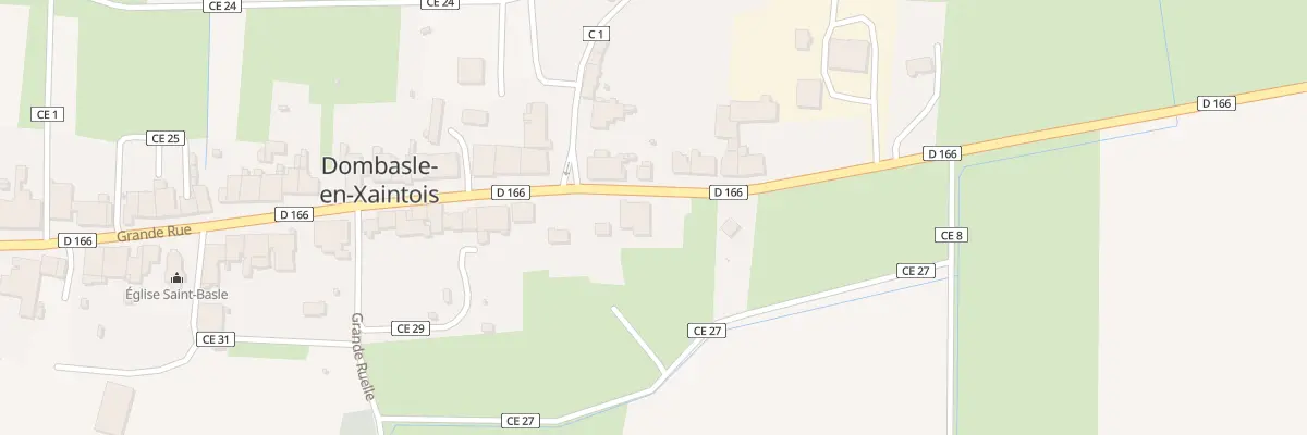 Plan du 9 Gr Grande Rue à Dombasle-en-Xaintois