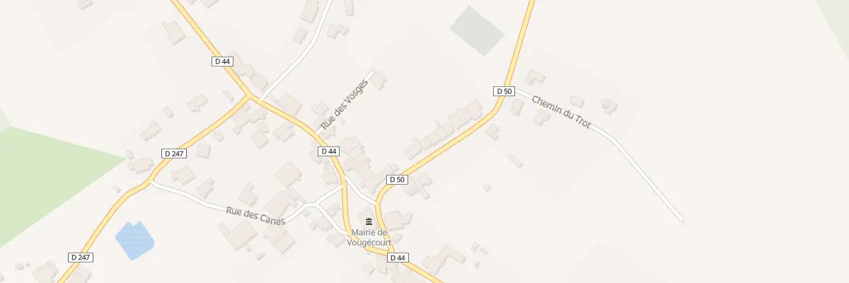 Plan du 5 Rue de la Corvee à Vougécourt