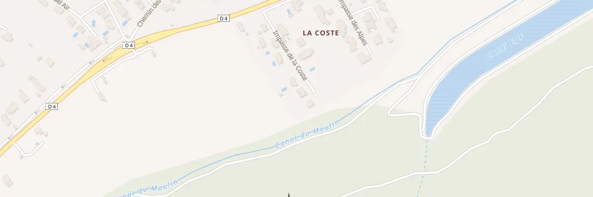 Plan du 7440 La Coste aux Mées