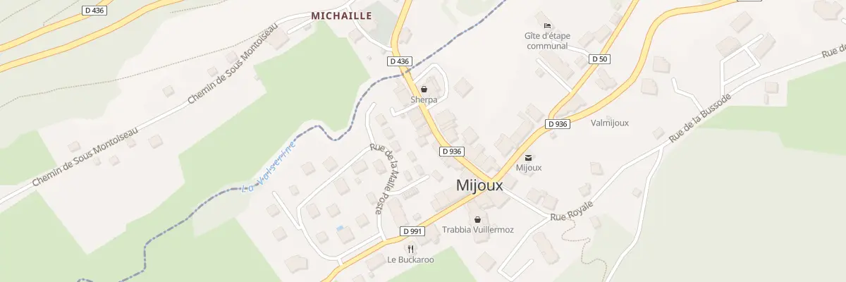 Plan du 5221 Rue Royale à Mijoux