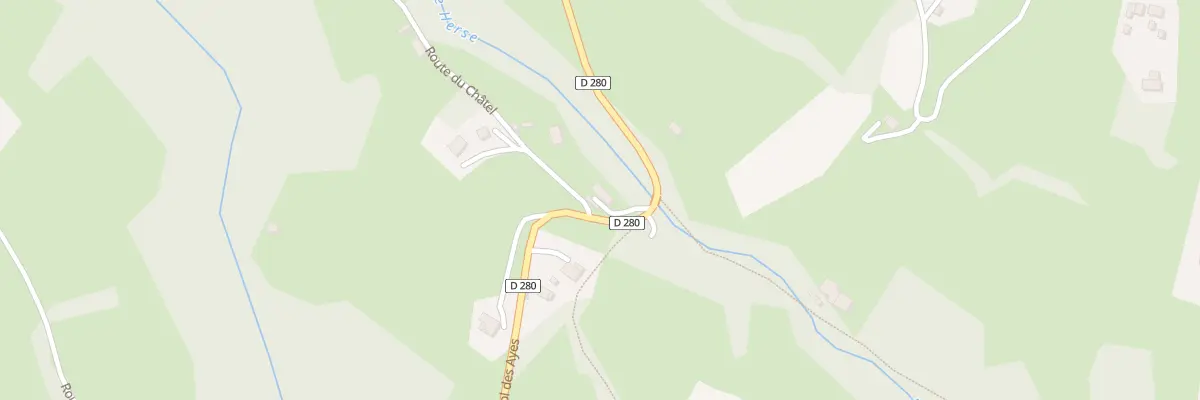 Plan du 1350 Rte du Col des Ayes à Theys