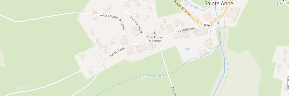 Plan du 25 Gr Grande Rue à Nans-sous-Sainte-Anne