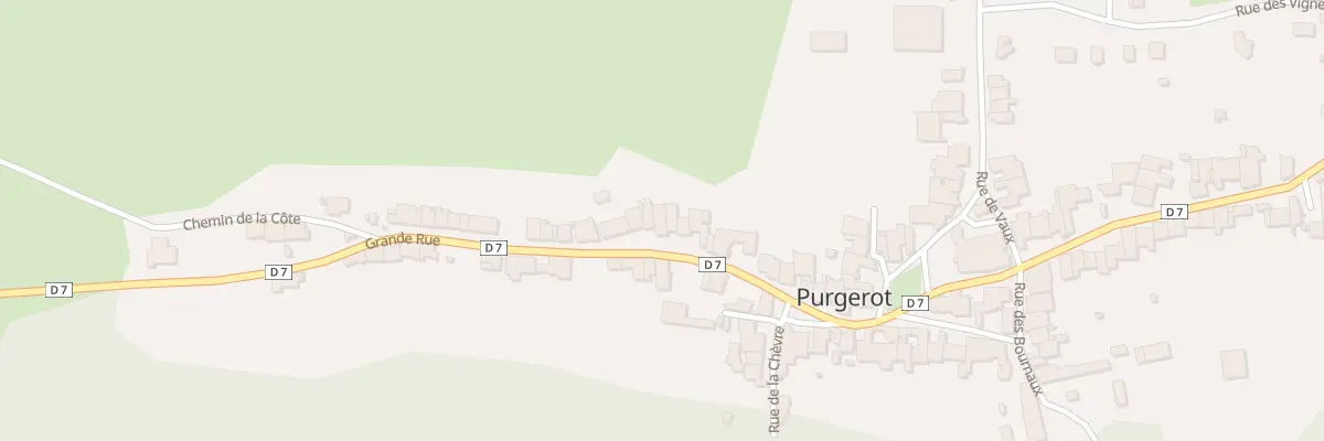 Plan du 52 Gr Grande Rue à Purgerot