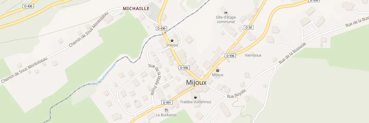 Plan du 5266 Rue Royale à Mijoux
