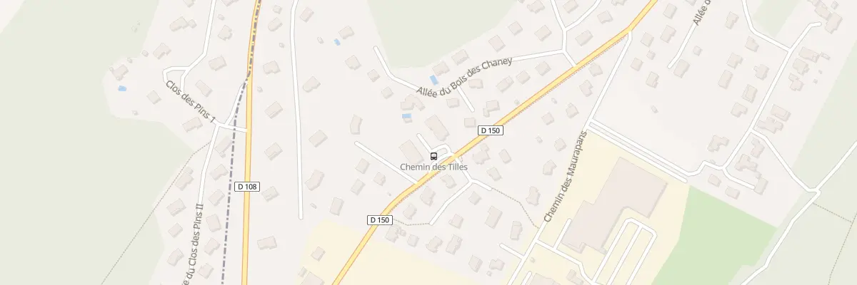 Plan du 16B Che des Tilles à Châtillon-le-Duc