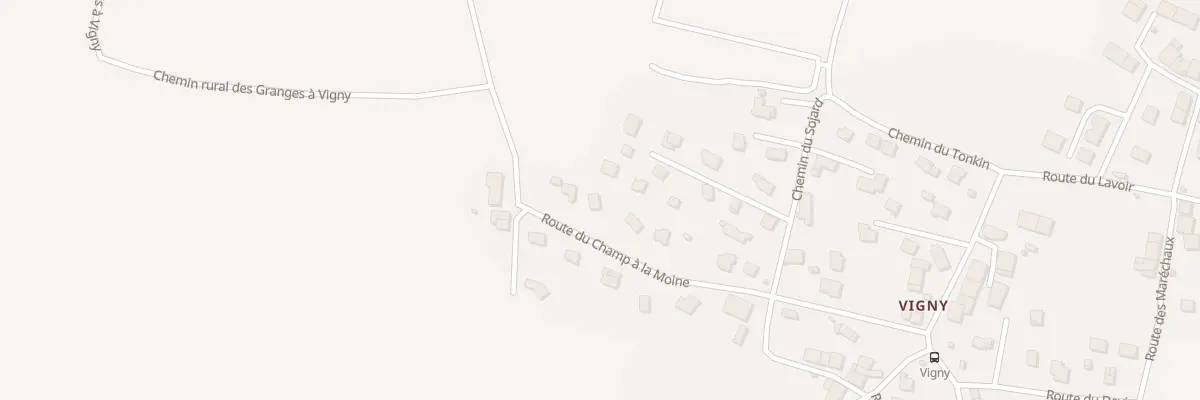 Plan du 300 Rte du Champ À la Moine à Jonzier-Épagny