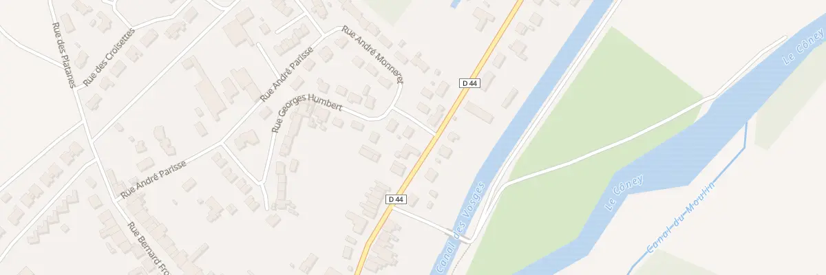 Plan du 37 Rue Emile Hauviller à Corre