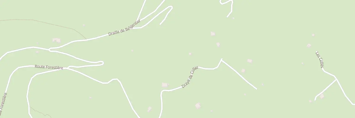Plan du 205 Draye des Colles à Solliès-Toucas