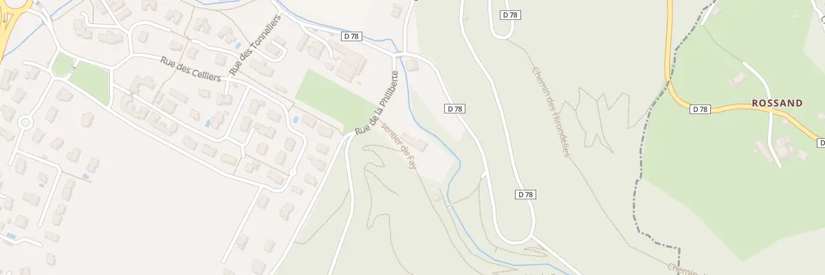 Plan du 5193 L’Ayat et La Gorge au Cheylas