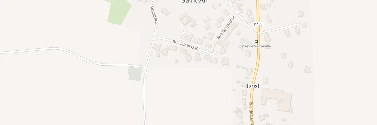 Plan du 10 Rue sur le Gue à Saint-Ail