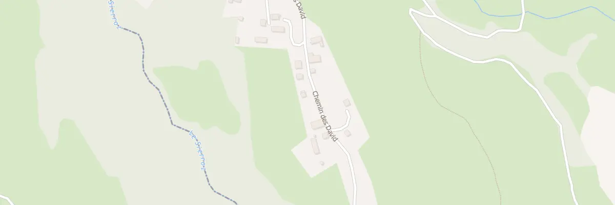Plan du 232 Che des David à Saint-Offenge