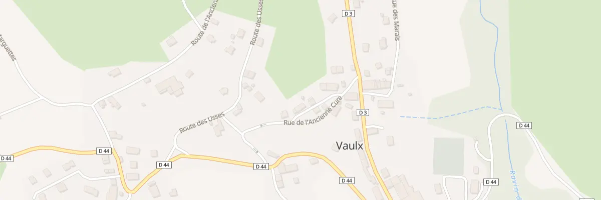 Plan du 72 Rue de La Pièce à Vaulx