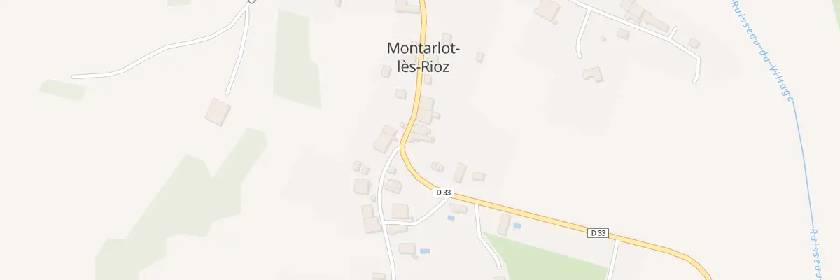 Plan du 15 Rue des Chenevières à Montarlot-lès-Rioz