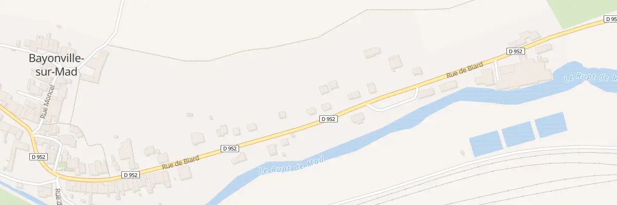 Plan du 37 Rue de Biard à Bayonville-sur-Mad