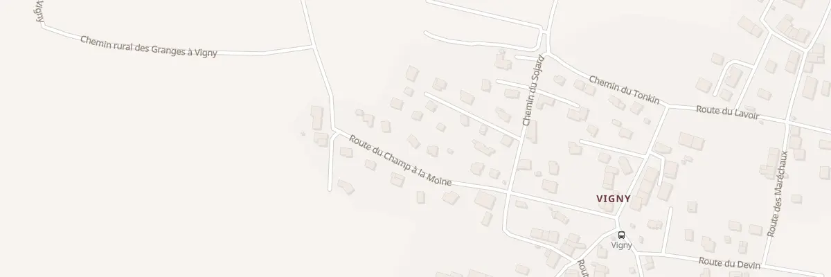Plan du 270 Rte du Champ À la Moine à Jonzier-Épagny