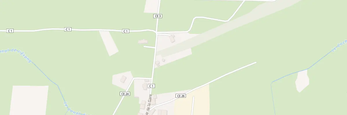 Plan du 18 Rue de la Gare à Dombasle-en-Xaintois