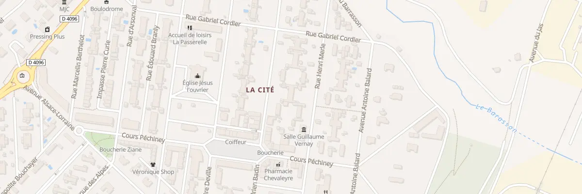 Plan du 19A Rue Henri Merle à Château-Arnoux-Saint-Auban